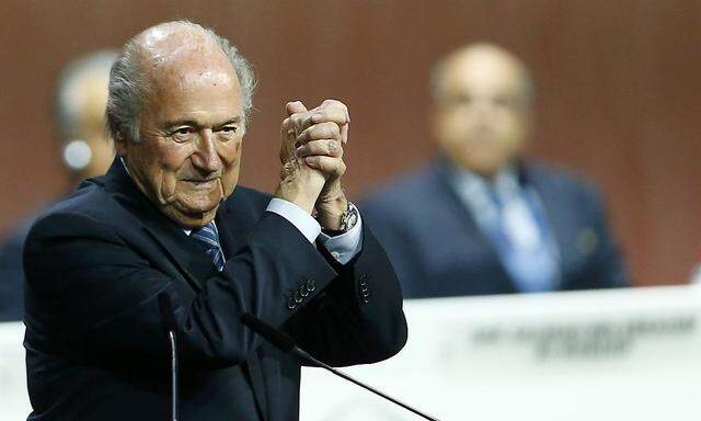 Neuer alter Fifa-Präsident Joseph Blatter