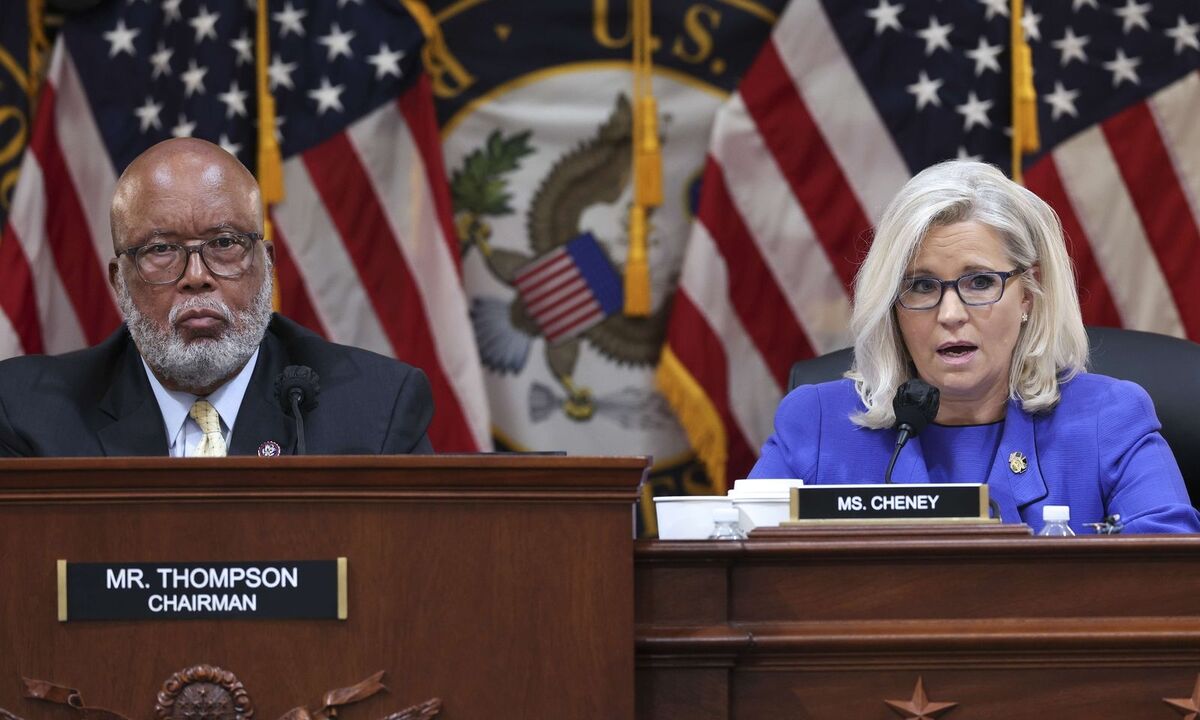 Ausschussvorsitzender Bennie Thompson und Vize-Vorsitzende Liz Cheney 