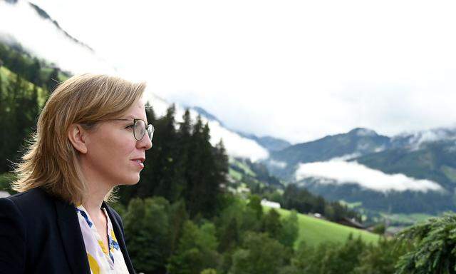 „Es gibt sehr viel aufzuholen“, sagt die grüne Umweltministerin Leonore Gewessler (hier auf einem Archivbild im August in Alpbach).