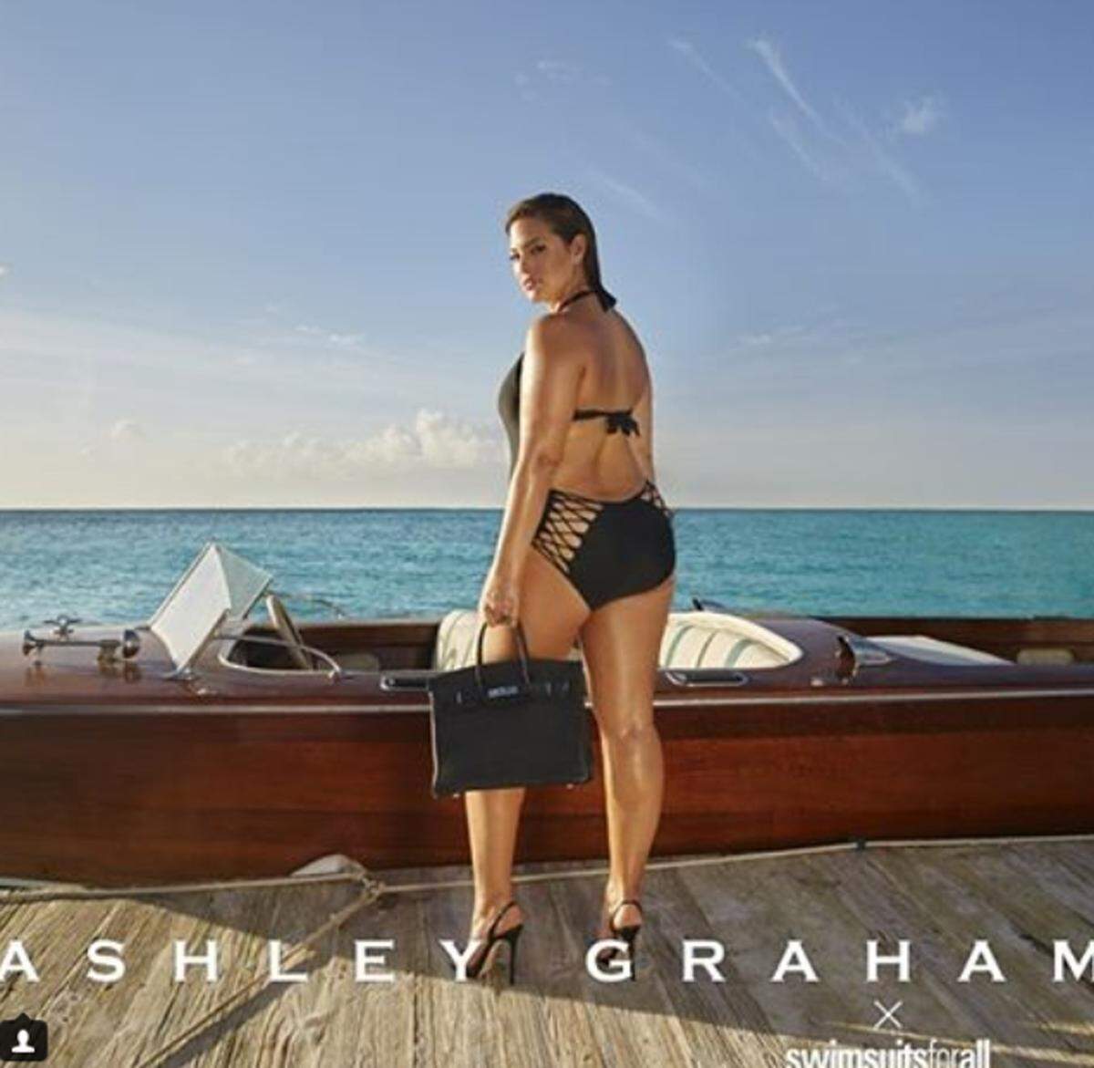 Ashley Graham für "Swimsuits for all"