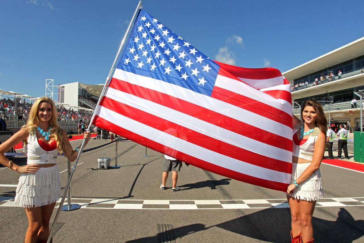 "Welcome to the USA" hieß es im vorletzten Saisonrennen.