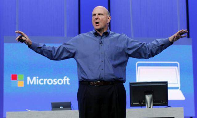 Microsoft-Chef Steve Ballmer sagt 