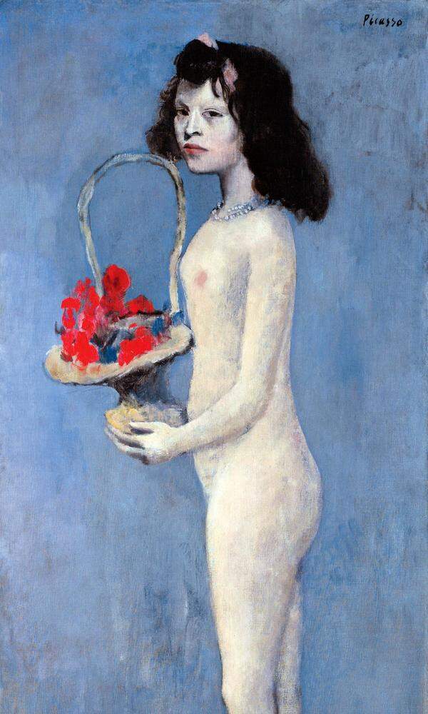 Picassos „Fillette à la corbeille fleurie“ könnte einen neuen Rekord bringen.
