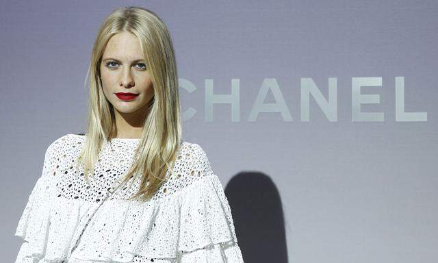 Poppy Delevigne kommt zur Vienna Fashion Night 