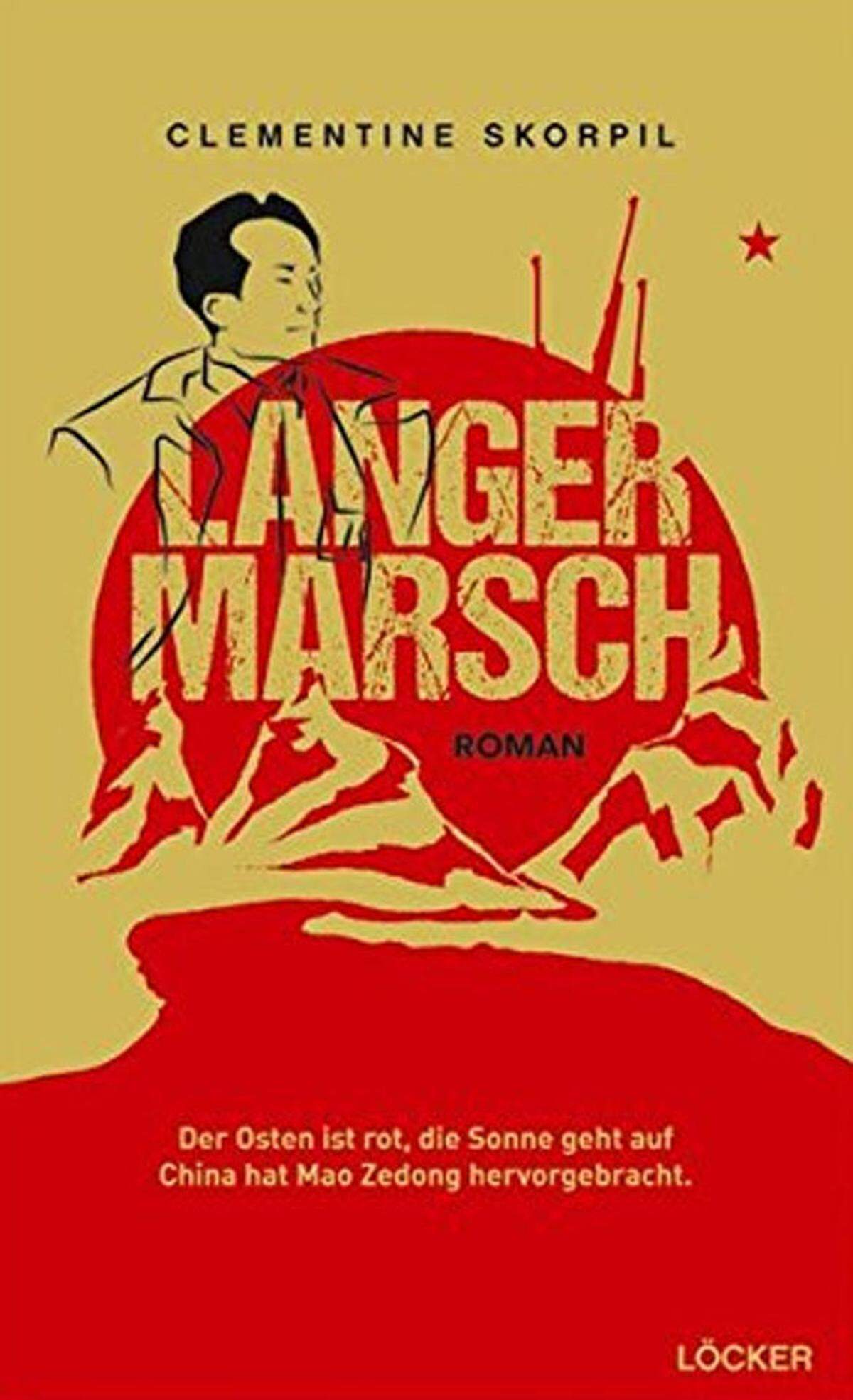 Der Lange Marsch ist der Schlüsselmythos der chinesischen Kommunistischen Partei. Tatsächlich war der militärische Rückzug der Roten Armee vor Chiang Kai-sheks Truppen vor allem eines: ein Todesmarsch. Von den 80.000 Menschen, die sich auf den Weg machten, überlebten 8000. Der österreichischen Autorin Clementine Skorpil dienen die historischen Geschehnisse aber eigentlich nur als Rahmen, um eindringlich über die Schicksale von Menschen in Not zu erzählen. Wunderbar ist vor allem die Sprache der Autorin. Dadurch gelingt es ihr, eine nicht-westliche Sicht auf die Dinge zu vermitteln. Die große Kunst der Autorin besteht darin, durch kleine Geschichten große Geschichte begreifbar zu machen. Clementine Skorpil: "Langer Marsch", Löcker Verlag, 304 Seiten, 24,80 Euro.