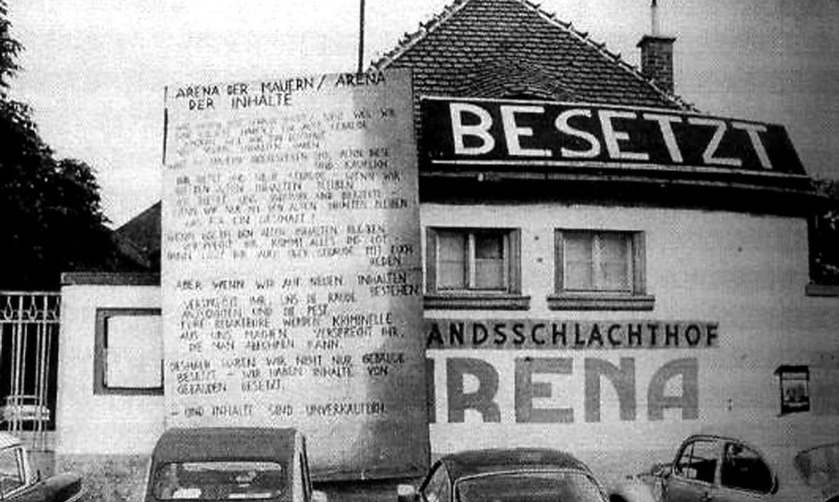 Die Arena im Jahr 1976