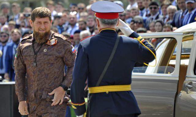 Republikschef Ramsan Kadyrow.