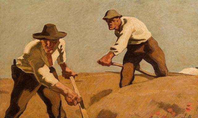 ''Drei Schnitter'' von Albin Egger-Lienz