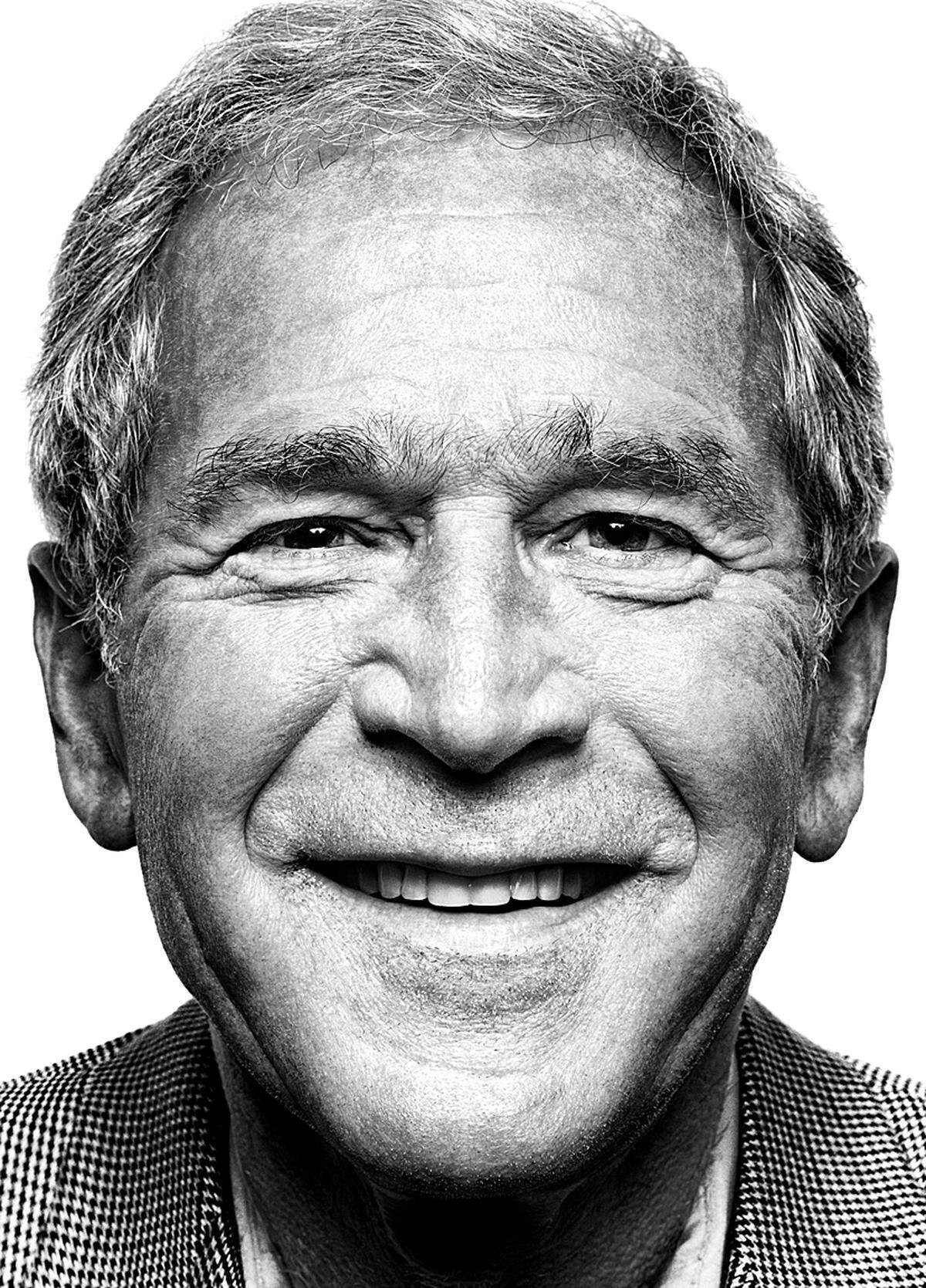 George W. Bush Präsident der Vereinigten Staaten von Amerika, im Amt von Januar 2001 - Januar 2009. (c) Platon