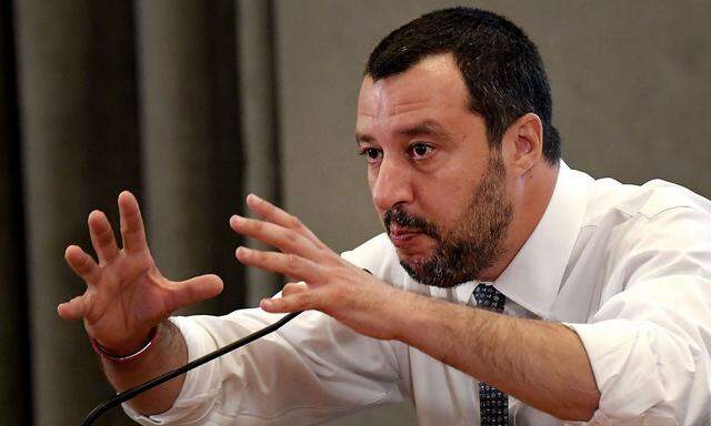 Matteo Salvini trifft die Innenminister-Kollegen aus Deutschland und Österreich.