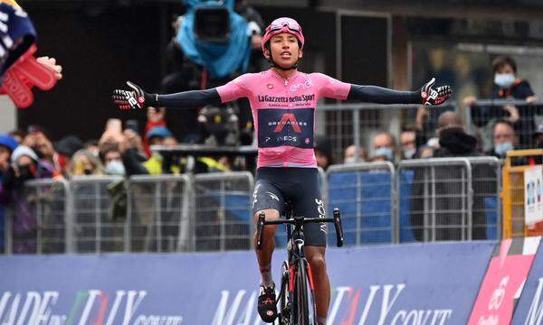 Bernal beim Giro d'Italia 2021.