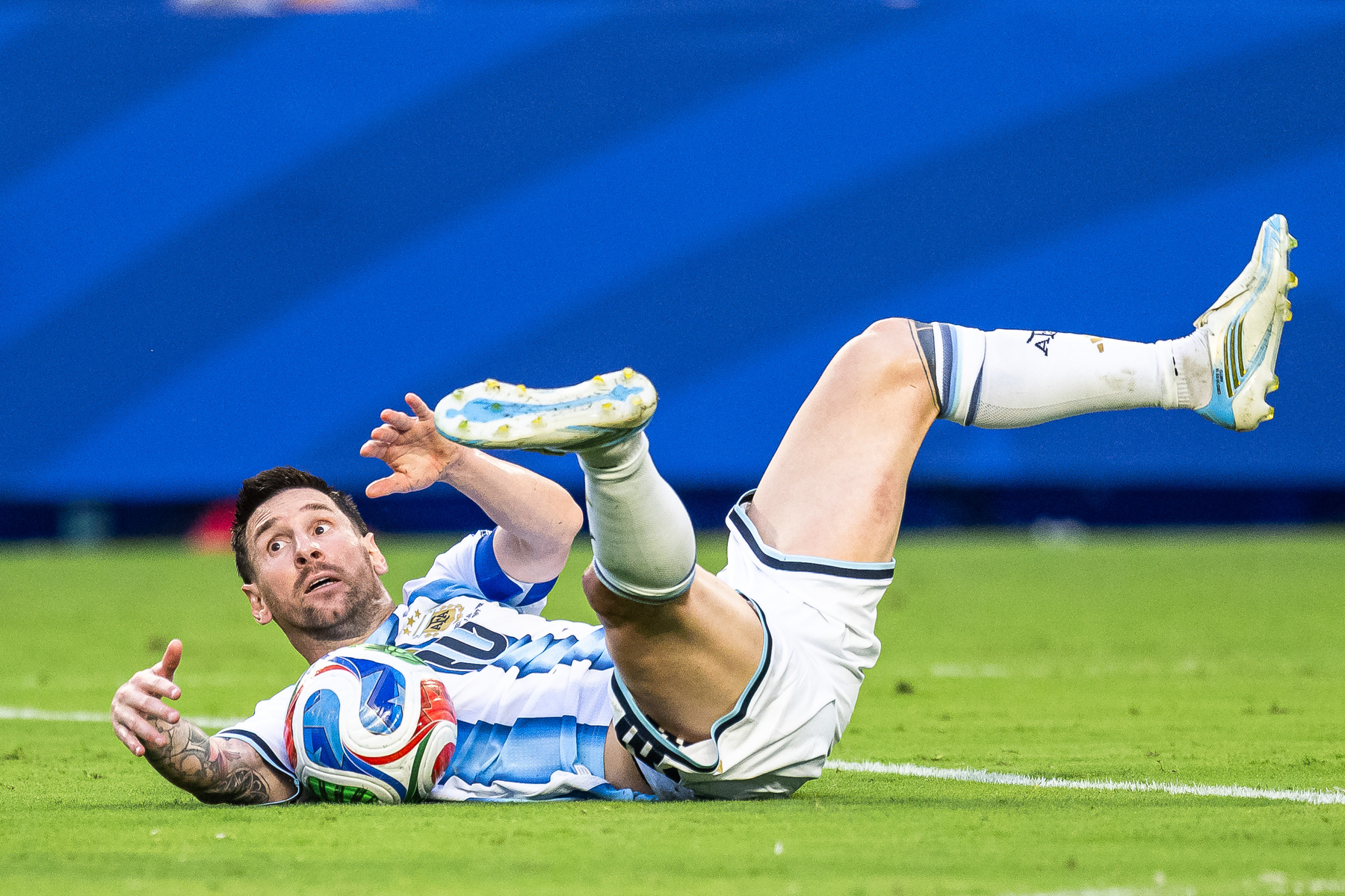 Football World Cup: Argentina trembled despite Messi's goal