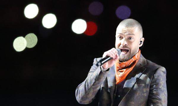 Justin Timberlake spielte die Halbzeitshow, ohne Nipplegate, aber mit einer Hommage an Prince
