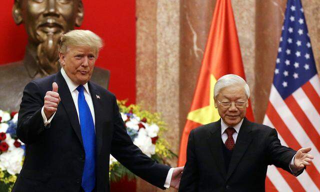 Trump und Trong wollen ein Handelsabkommen unterzeichnen