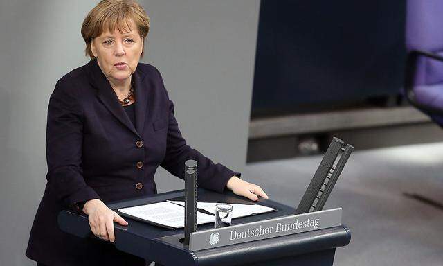Angela Merkel hofft weiter auf europäische Solidarität in der Flüchtlingskrise.