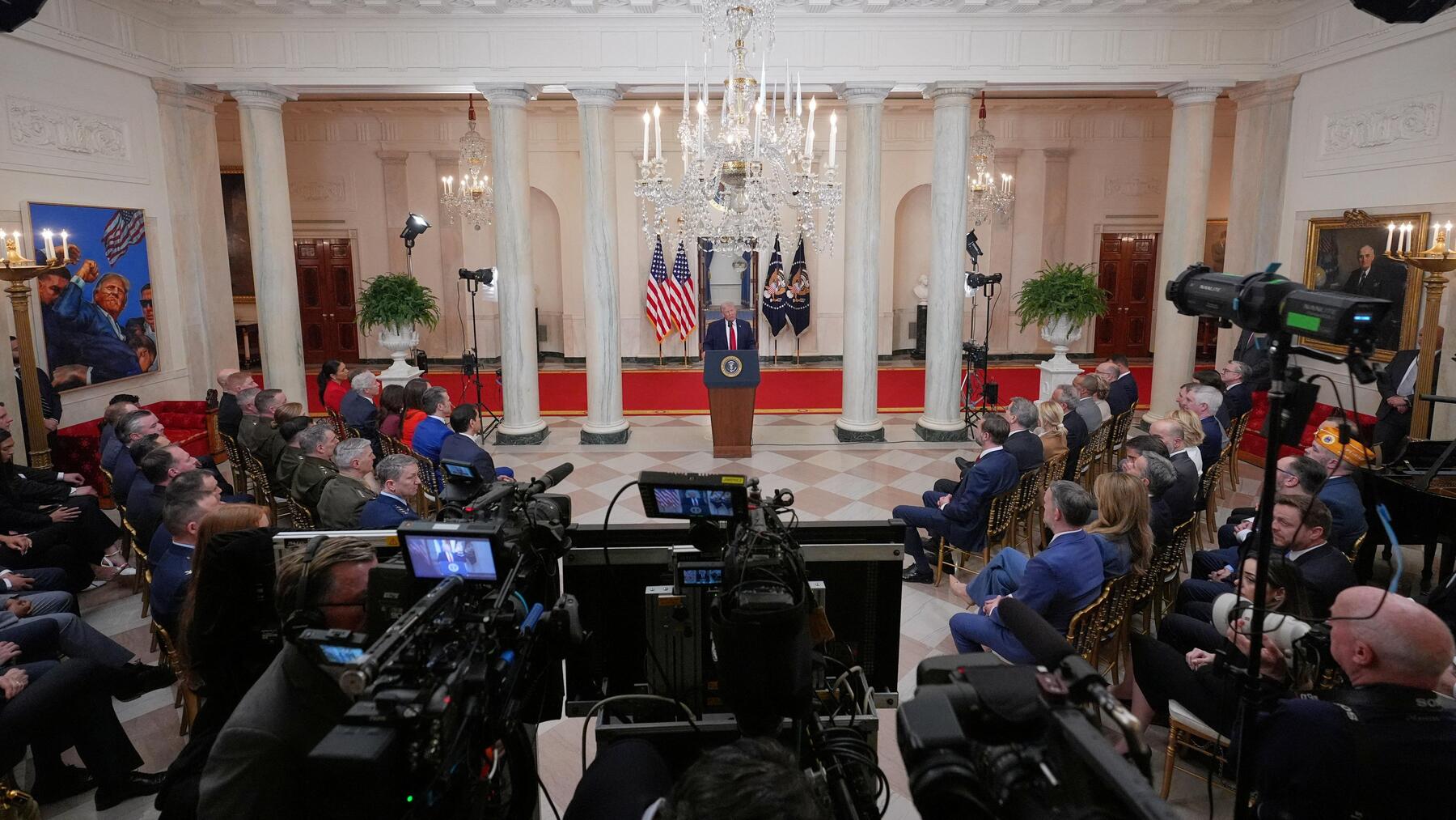 Trump stellt Kriegsende im Iran in Aussicht — und verschärft Drohungen [premium]