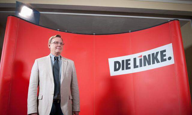 Berlin der Spitzenkandidat der Linken in Thueringen Bodo Ramelow Die Linke am Montag 15 09 2014