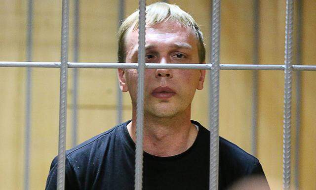 Iwan Golunow gibt an, er sei nach seiner Festnahme misshandelt worden. 