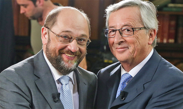 Martin Schulz und Jean-Claude Juncker