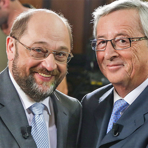 Martin Schulz und Jean-Claude Juncker