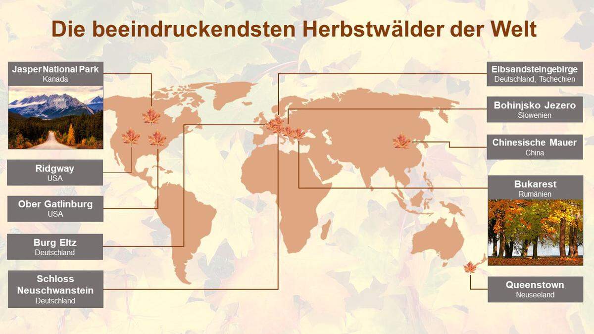 Der Herbst ist da und damit nicht bunte Laubwälder und im Wind tanzende Blätter. Besonders schön ist die Saison, auch Indian Summer genannt, dabei nicht nur in Nordamerika, wo es den Begriff schon über 300 Jahre gibt. Er beschreibt die trockene, warme Wetterperiode im nordamerikanischen Spätherbst und die damit verbundenen verfärbten Blätter.