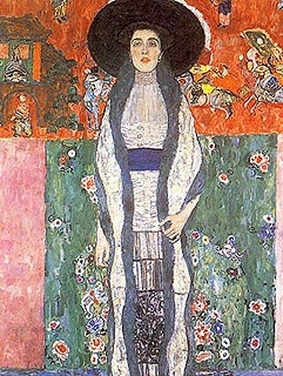 Für 87,9 Millionen Dollar wurde Gustav Klimts Gemälde im New Yorker Auktionshaus Christie's versteigert. Adele Bloch-Bauer war die Frau eines wohlhabenden Industriellen, der Klimts Kunst unterstützte. Sie ist das einzige Model, das der Maler zweimal porträtierte - beide Bilder gehören zu den teuersten Gemälden der Welt.