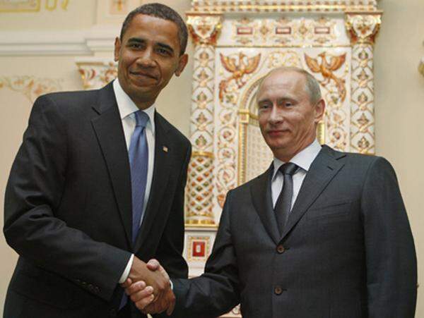 Am 7. Juli traf Obama Premierminister Wladimir Putin. Mit ihm hat er das umstrittene Projekt des US-Raketenabwehrsystems in Mitteleuropa besprochen.