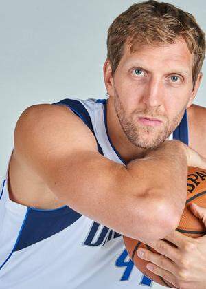 Sept 25 2017 Dallas Mavericks forward Dirk Nowitzki 41 poses during the Dallas Mavericks Media Day