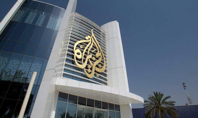 Archivbild des Al-Jazeer-Hauptquartiers in Doha, Katar.