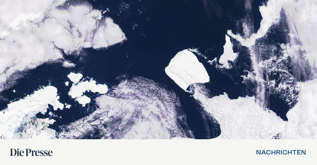 A23: The big iceberg like Burgenland is moving again