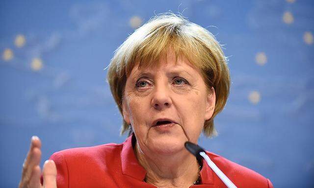 Deutschlands Kanzlerin Angela Merkel (CDU)