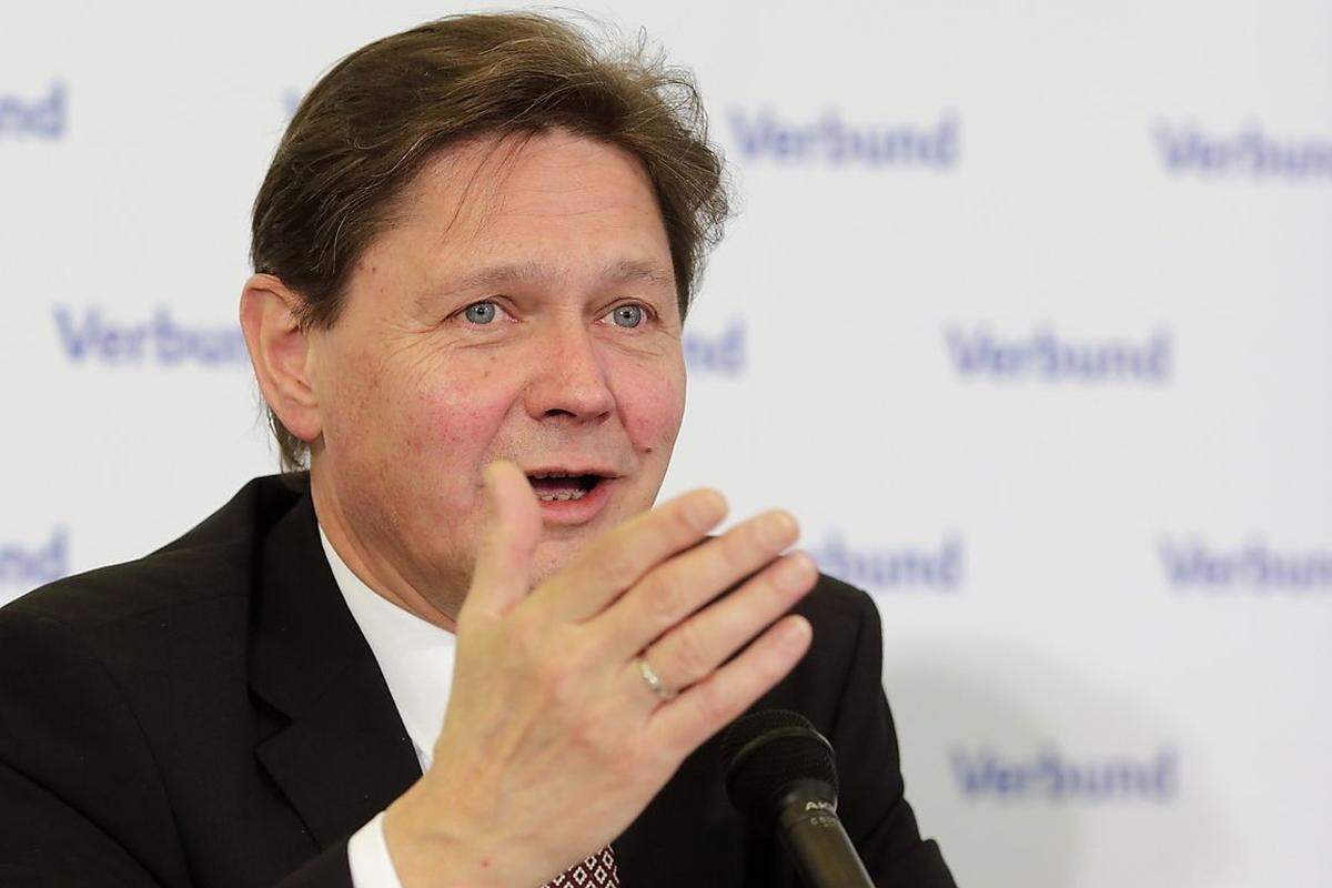 Wolfgang Anzengruber Verbund-Vorstandschef  Vergütung: 1,13 Millionen Euro