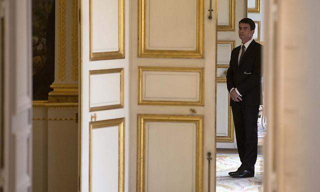 Frankreichs Premier Manuel Valls steht mit seinen Forderungen nach einer Neuorientierung der Sozialisten ziemlich alleine da.