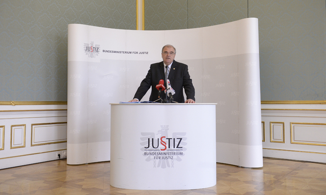 PR�SENTATION ENTWURF ZUR STRAFPROZESSORDNUNGS-REFORM (STPO): BM BRANDSTETTER