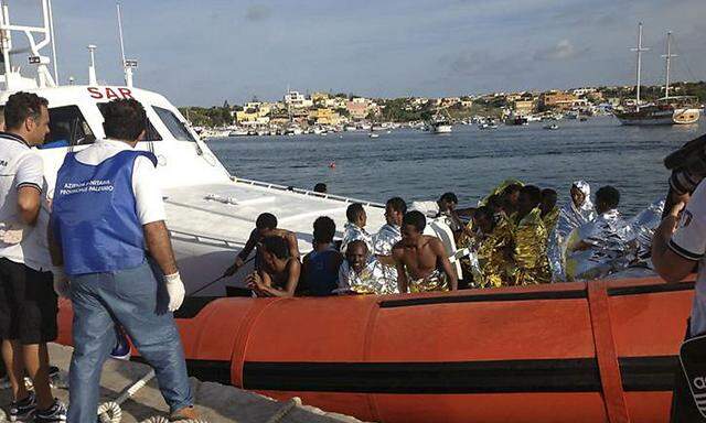Flüchtlingsdrama vor Lampedusa: 