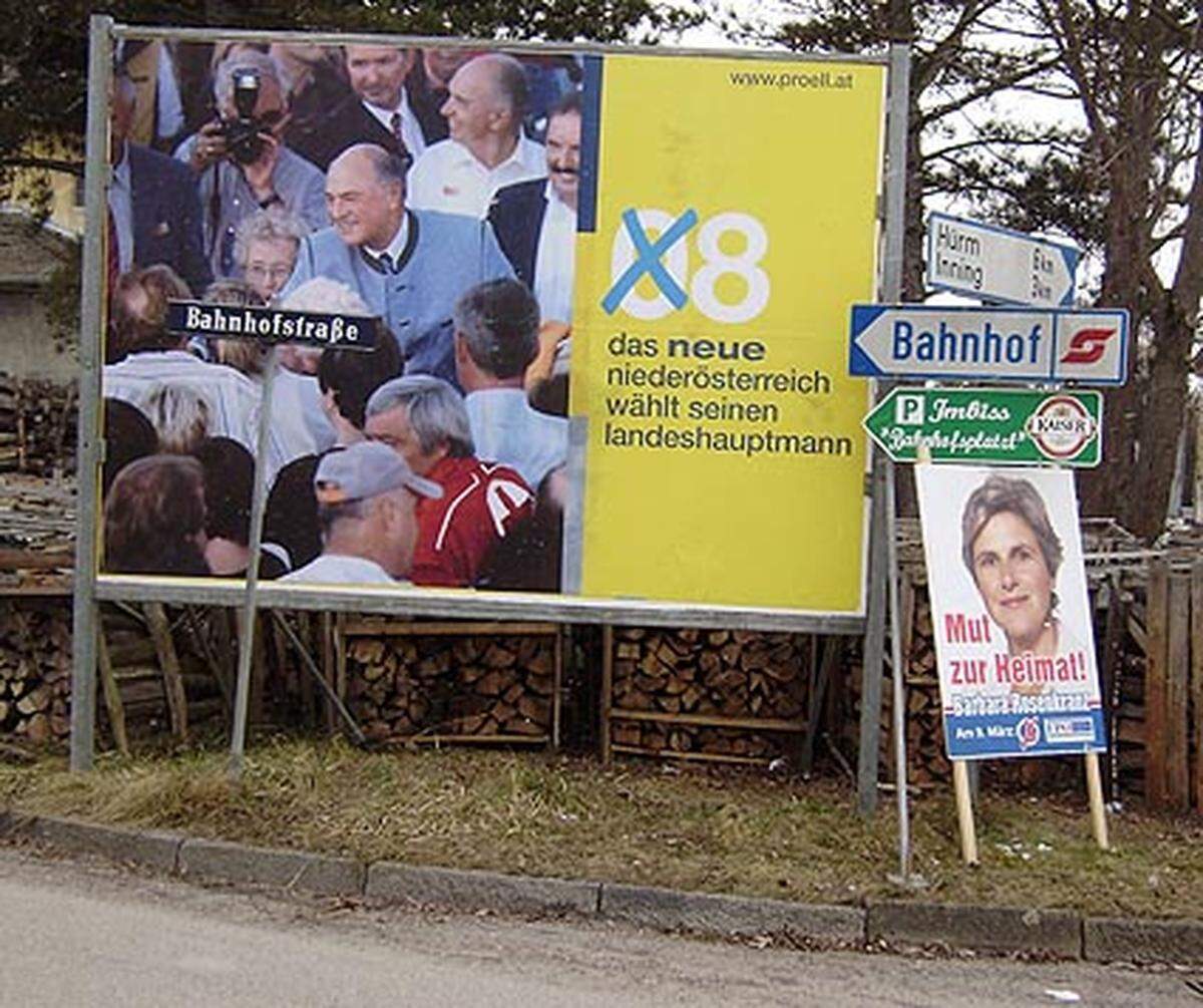 Bis zu den Wahlen am neunten März werden die Wähler den Kampf um ihre Gunst noch ertragen müssen. Dann wird sich zeigen, welchen Weg das "neue Niederösterreich" tatsächlich gehen will.