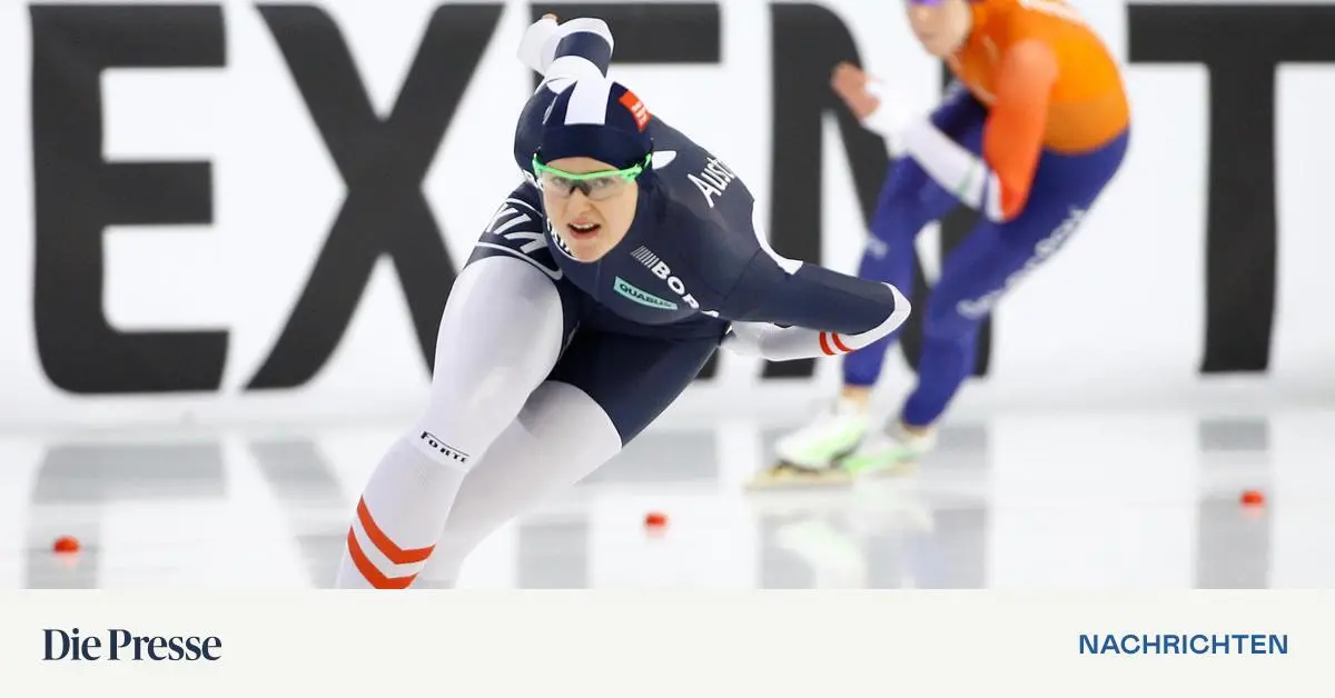 Eisschnelllauf Herzog holt auch über 1000 Meter EMBronze