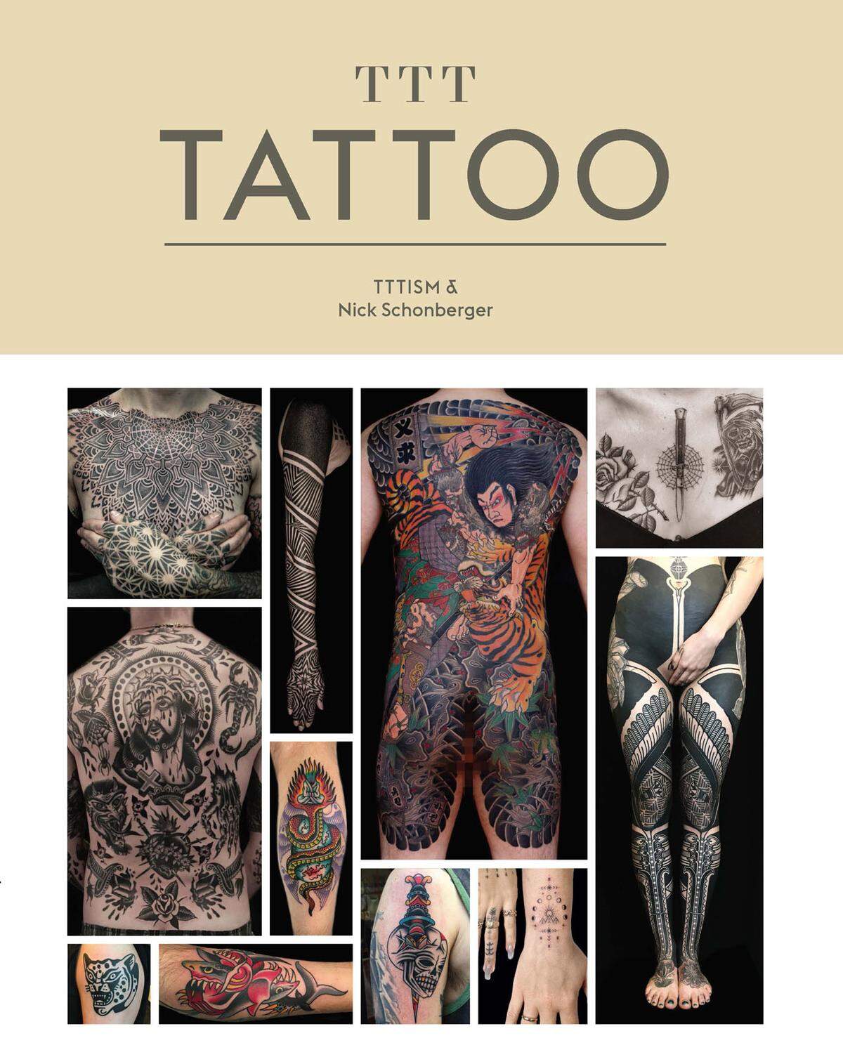 TTT: Tattoo von Nick Schonberger und TTTism, erschienen bei Laurence King, www.laurenceking.com. Mehr auf tttbook.news.