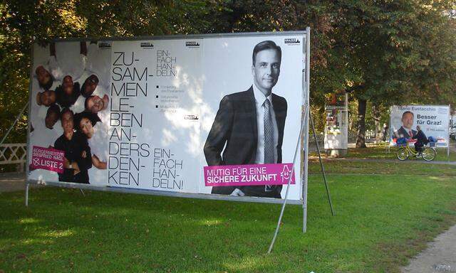 Wahlkampf Graz