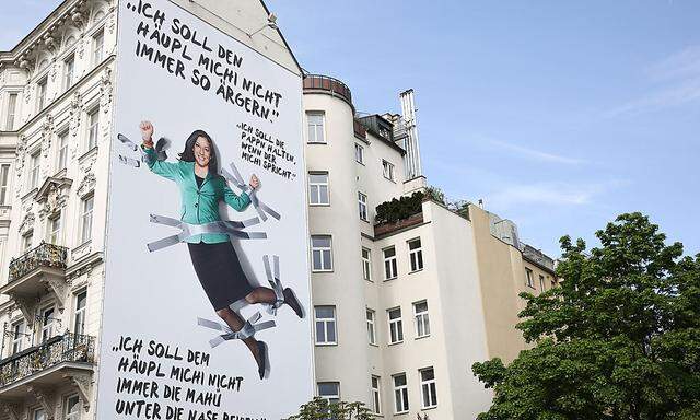 Plakat der Wiener Grünen