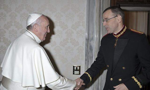 Der Papst hatte Daniel Rudolf Anrig am Freitag zu einer Privataudienz empfangen.