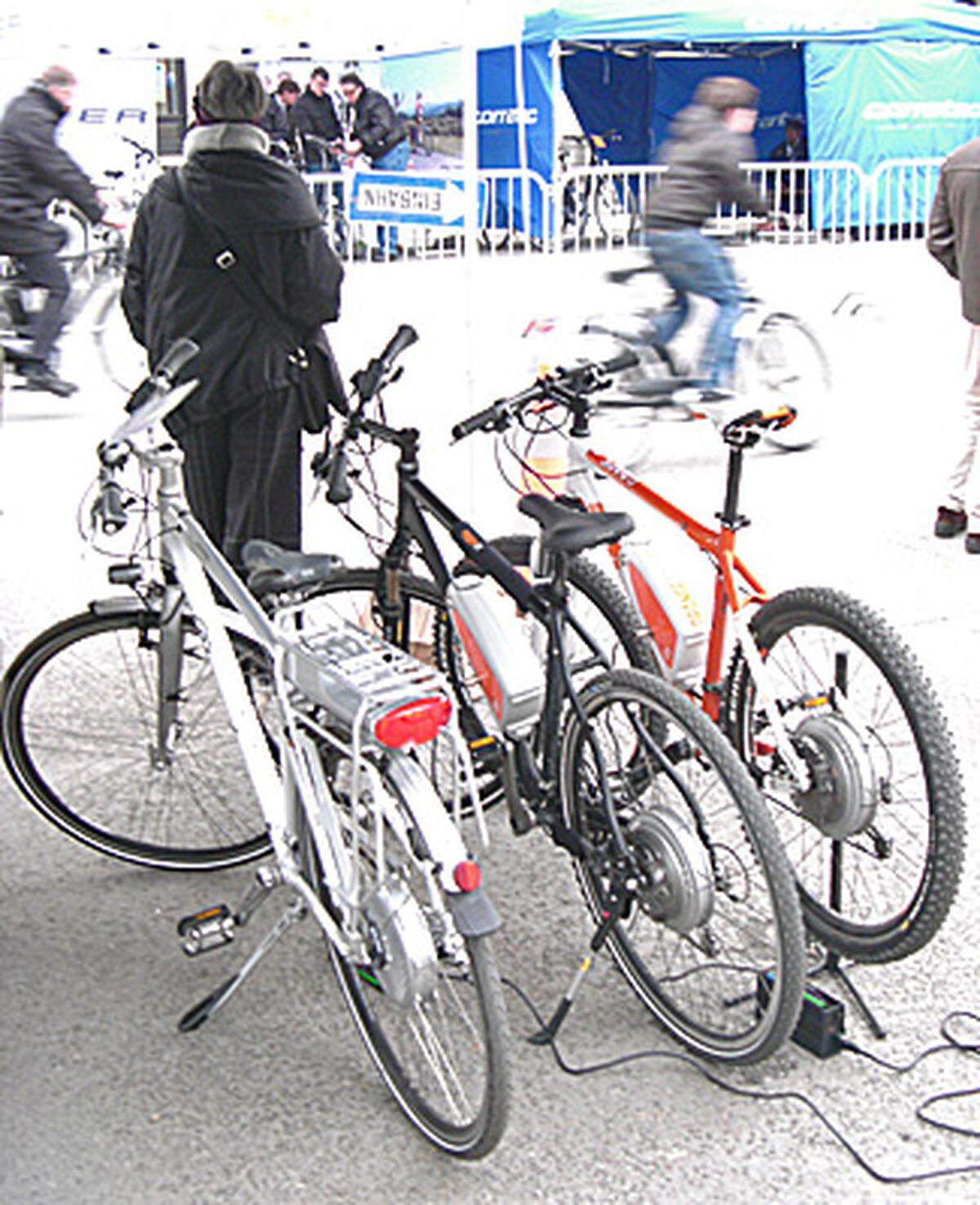 Einen Schwerpunkt bildete heuer das Elektro-Fahrrad mit Modell-Neuheiten und Infos über die Förderungen der Stadt Wien.