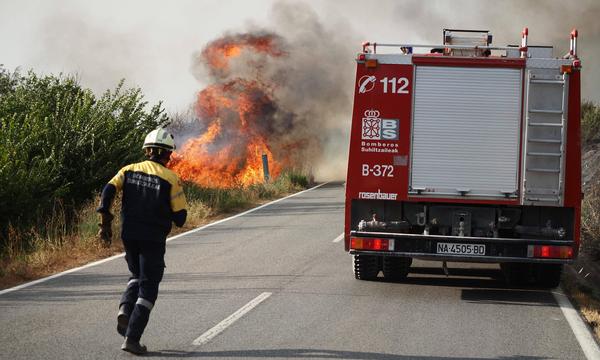 Feuer in Spanien, August 2023