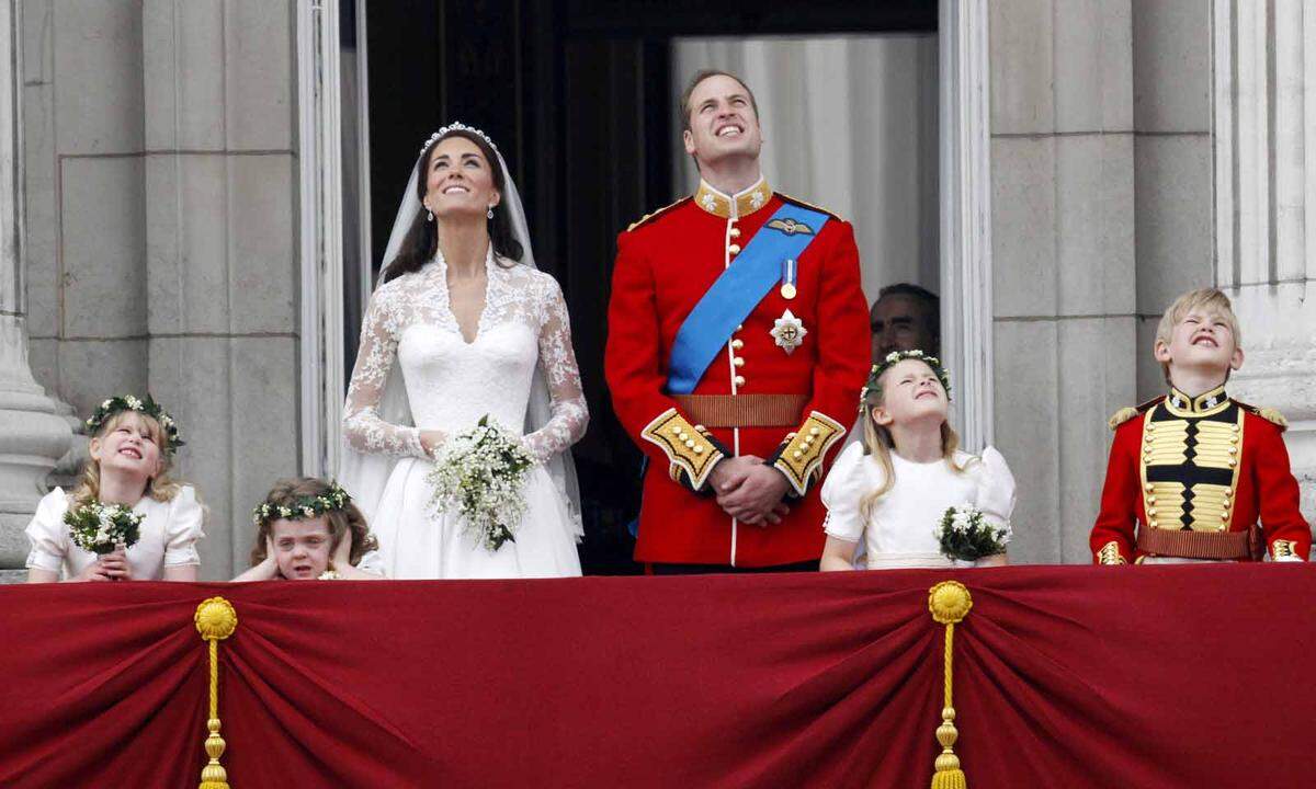 Nein, sie war bei der Hochzeit gar nicht gut drauf. Die halbe Welt amüsierte sich 2011 über das trotzige Blumenmädchen Grace van Cutsem.