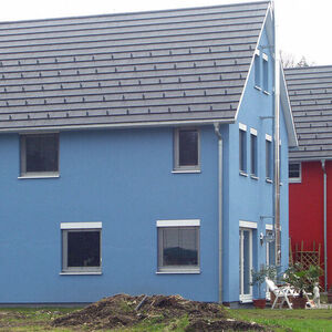 Bunte Neubauten - colorful new buildings