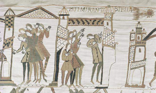 Im Wandteppich von Bayeux, der 1070 die Eroberung Englands dokumentierte, taucht auch Halleys Komet auf. Ob seine Bahn von Planet Nine beeinflusst war, erkundet ein Astrophysiker.