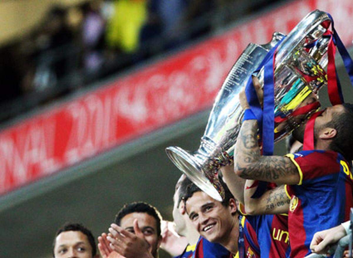 Zum dritten Mal seit 2005/06 hieß Europas bester Klub FC Barcelona. Die Katalanen zeigten im Finale in Wembley Manchester United die Grenzen auf und siegten in der Wiederholung von 2009 3:1. Die Führung von Pedro konnte Wayne Rooney noch ausgleichen, doch dann schlugen Lionel Messi und Villa zu.