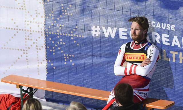 Weltmeister auch in puncto Gelassenheit: Marco Schwarz in Cortina.