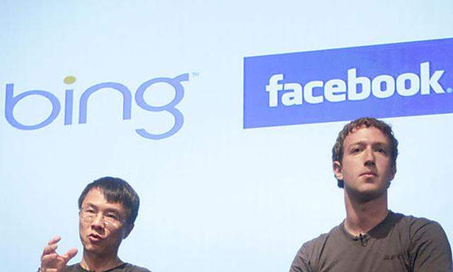 Qi Lu, Mark Zuckerberg 