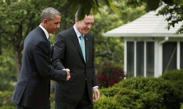 US-Präsident Barack Obama und der türkische Regierungschef Recep Tayyip Erdogan 